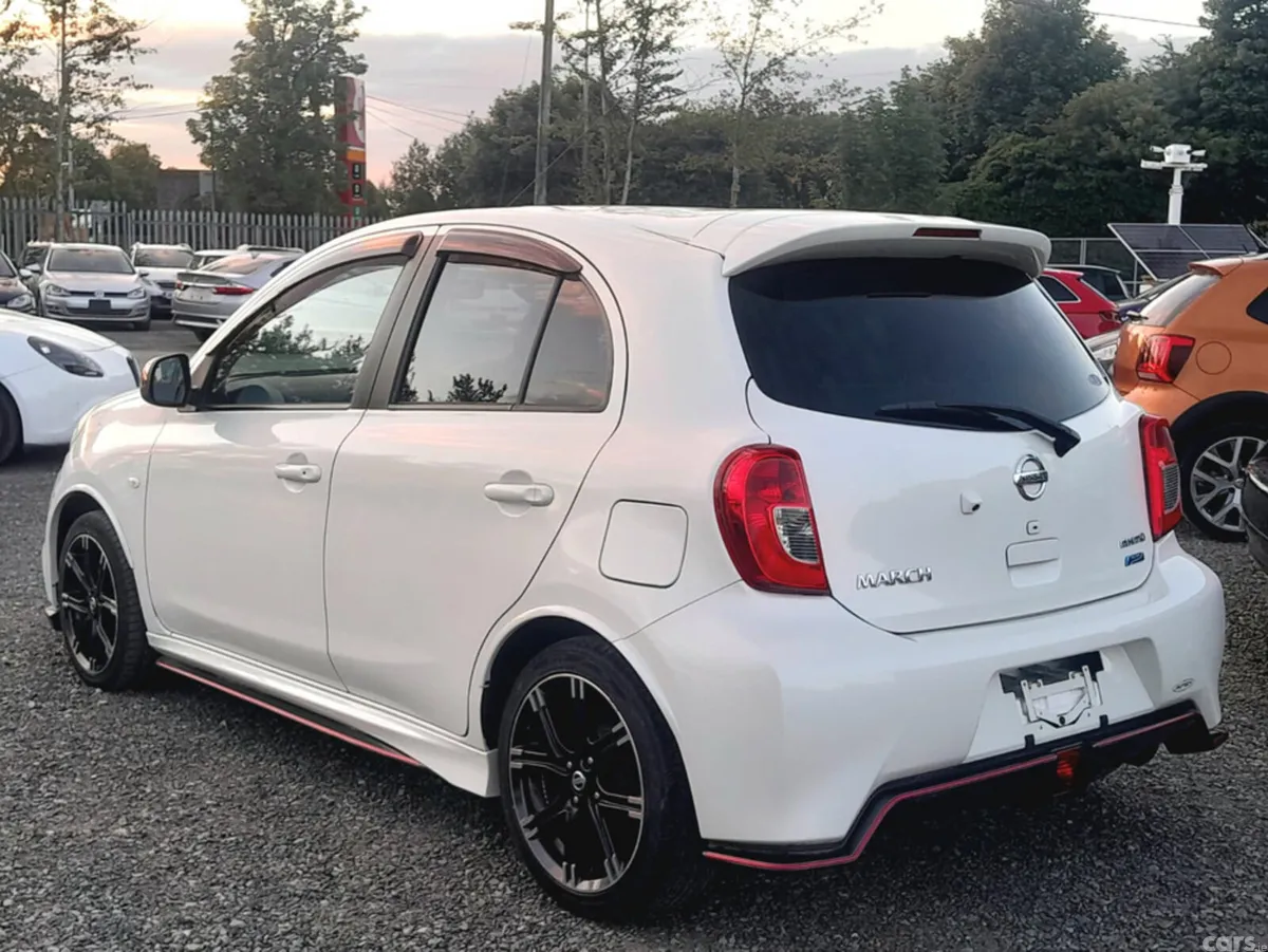 Nissan March Hatchback, Petrol, 2016, White