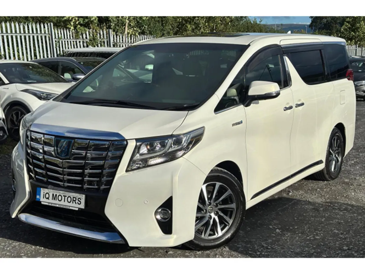 Toyota Alphard MPV, Petrol Hybrid, 2015, White