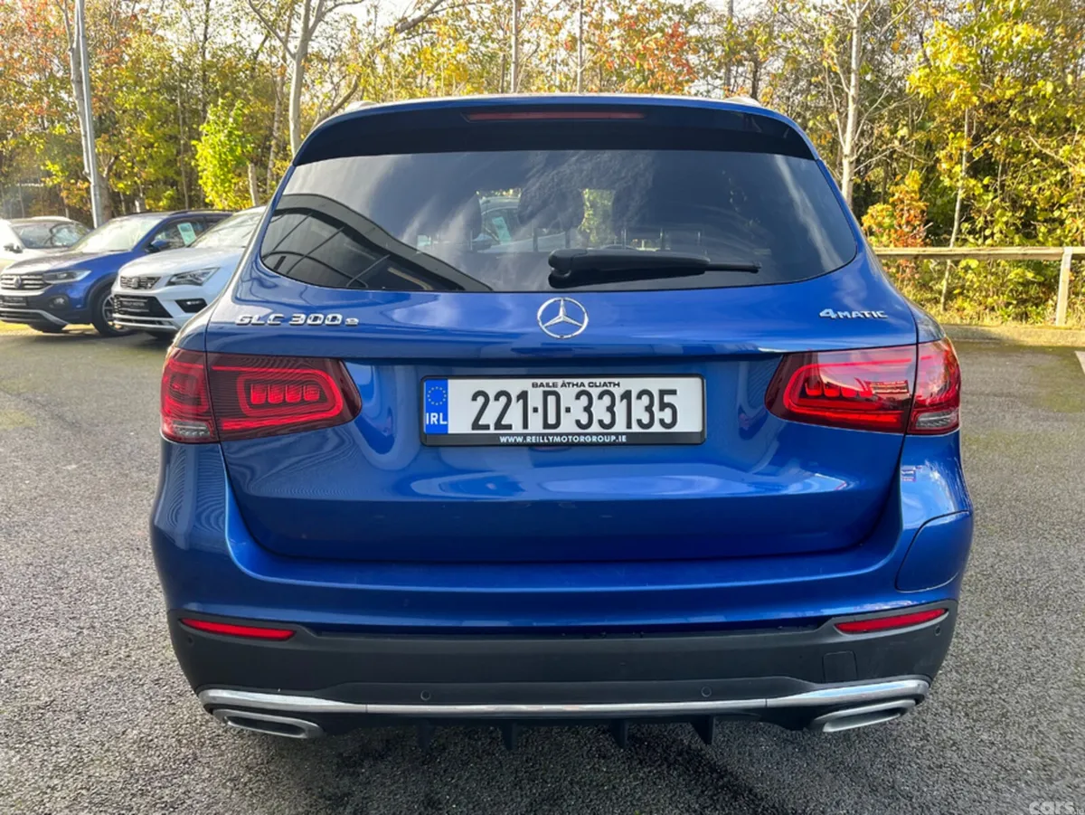 Mercedes-Benz GLC SUV, Petrol Plug-in Hybrid, 2022, Blue