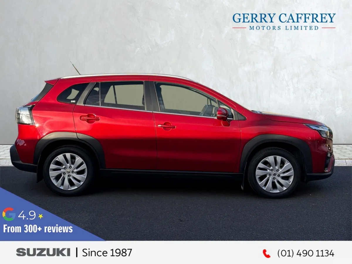Suzuki SX4 S-Cross SUV, Petrol Hybrid, 2022, Red