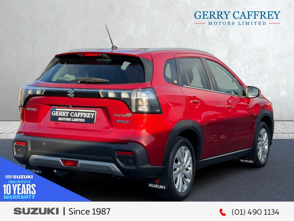 Suzuki SX4 S-Cross SUV, Petrol Hybrid, 2022, Red