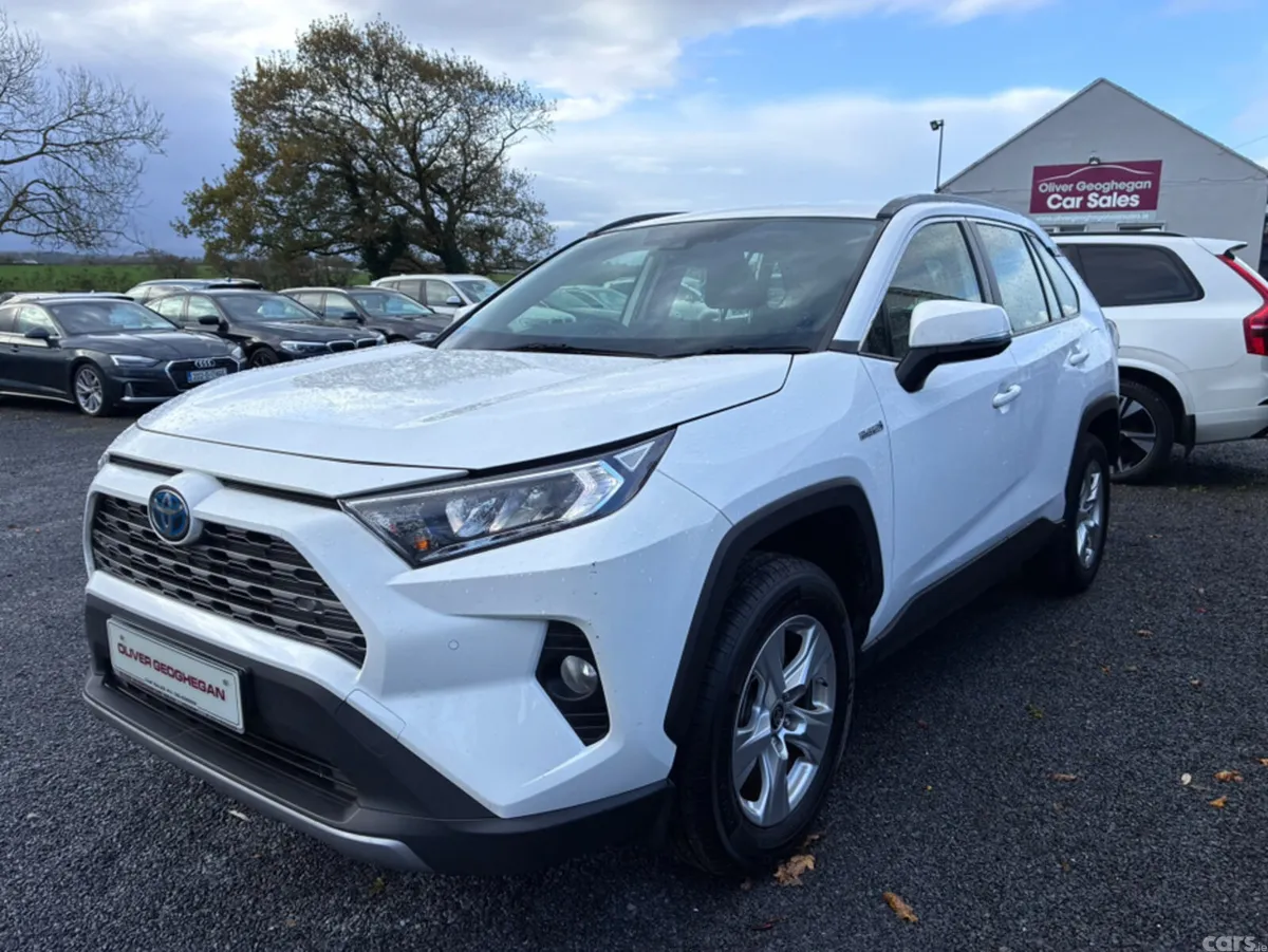 Toyota RAV4 SUV, Petrol Hybrid, 2022, White