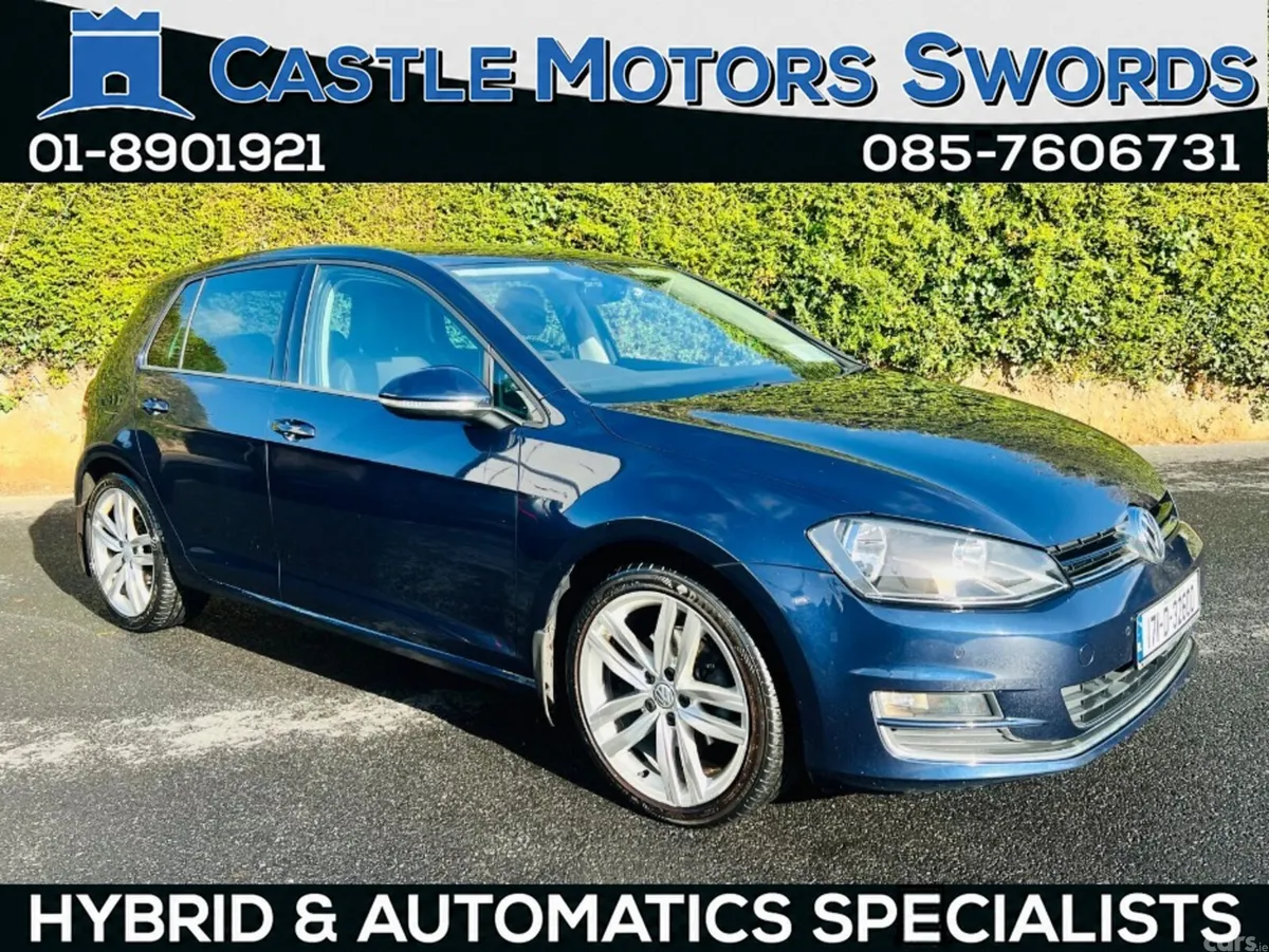 Volkswagen Golf Hatchback, Diesel, 2017, Blue