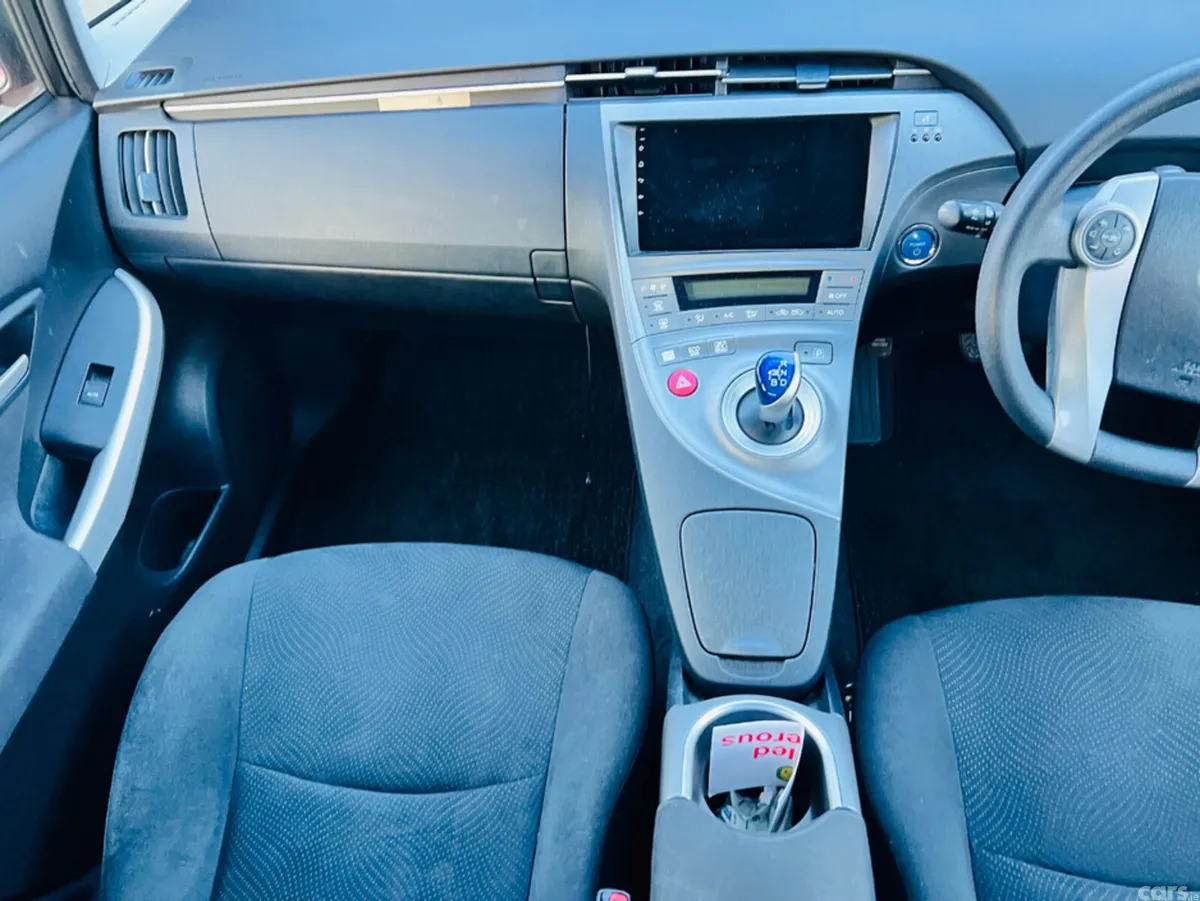 Toyota Prius Hatchback, Petrol Hybrid, 2014, Red