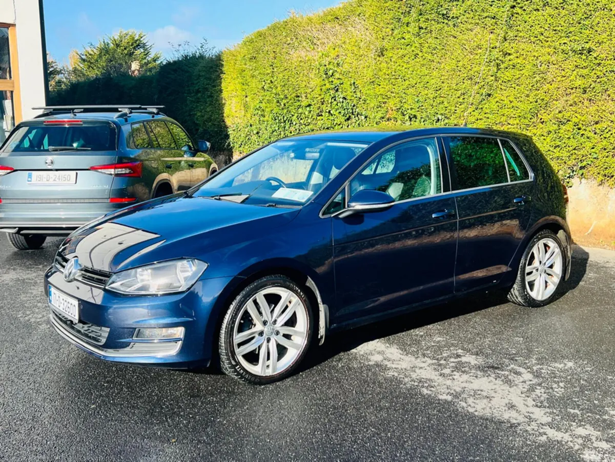 Volkswagen Golf Hatchback, Diesel, 2017, Blue