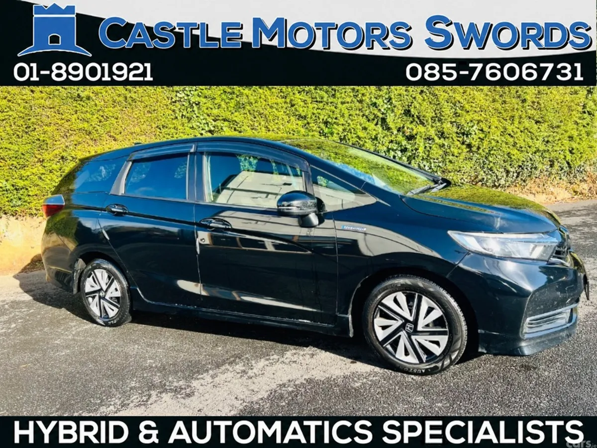 Honda Shuttle Hatchback, Petrol Hybrid, 2020, Black