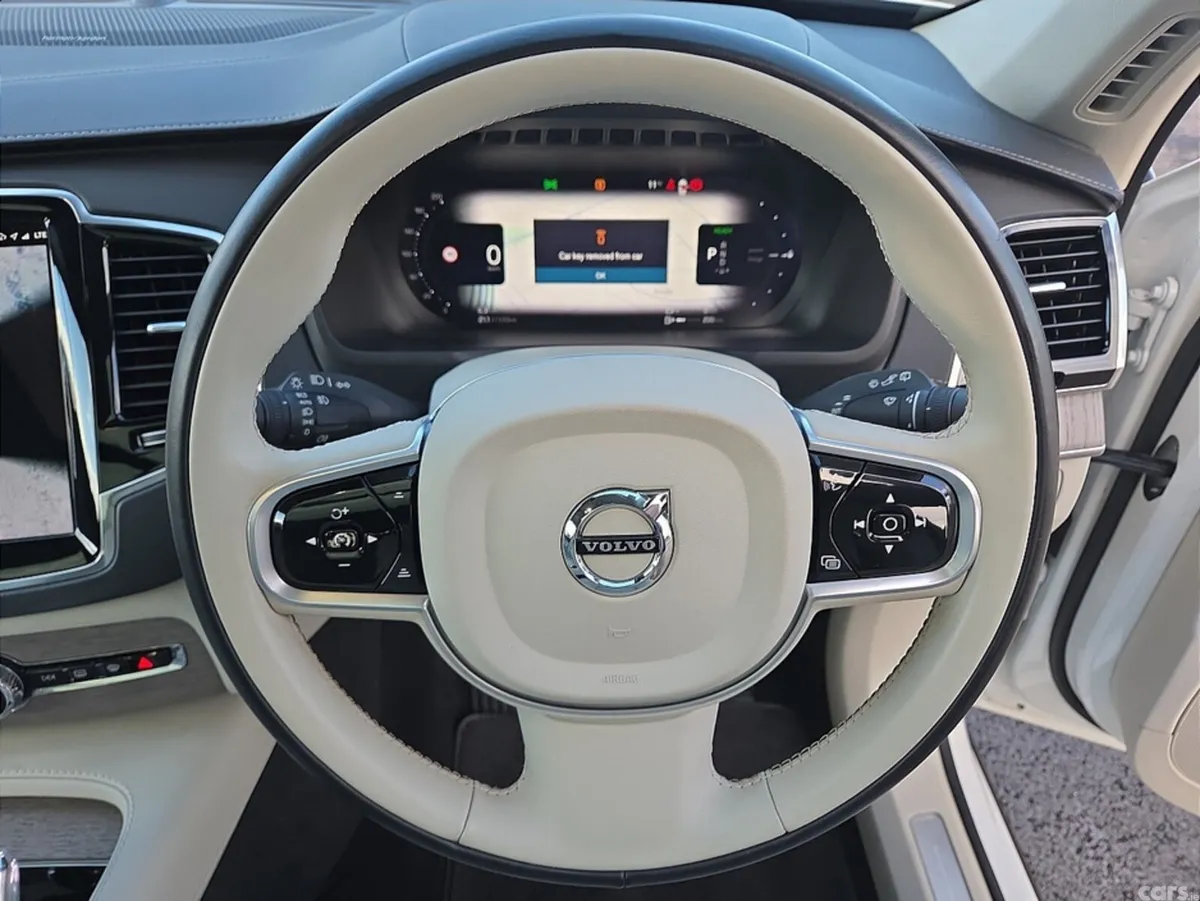 Volvo XC90 SUV, Petrol Plug-in Hybrid, 2022, White