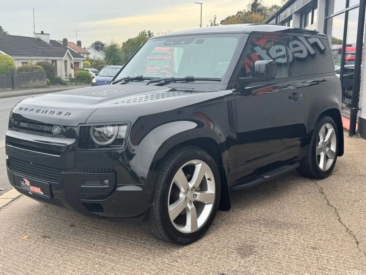 Land Rover Defender SUV, Diesel Hybrid, 2024, Black