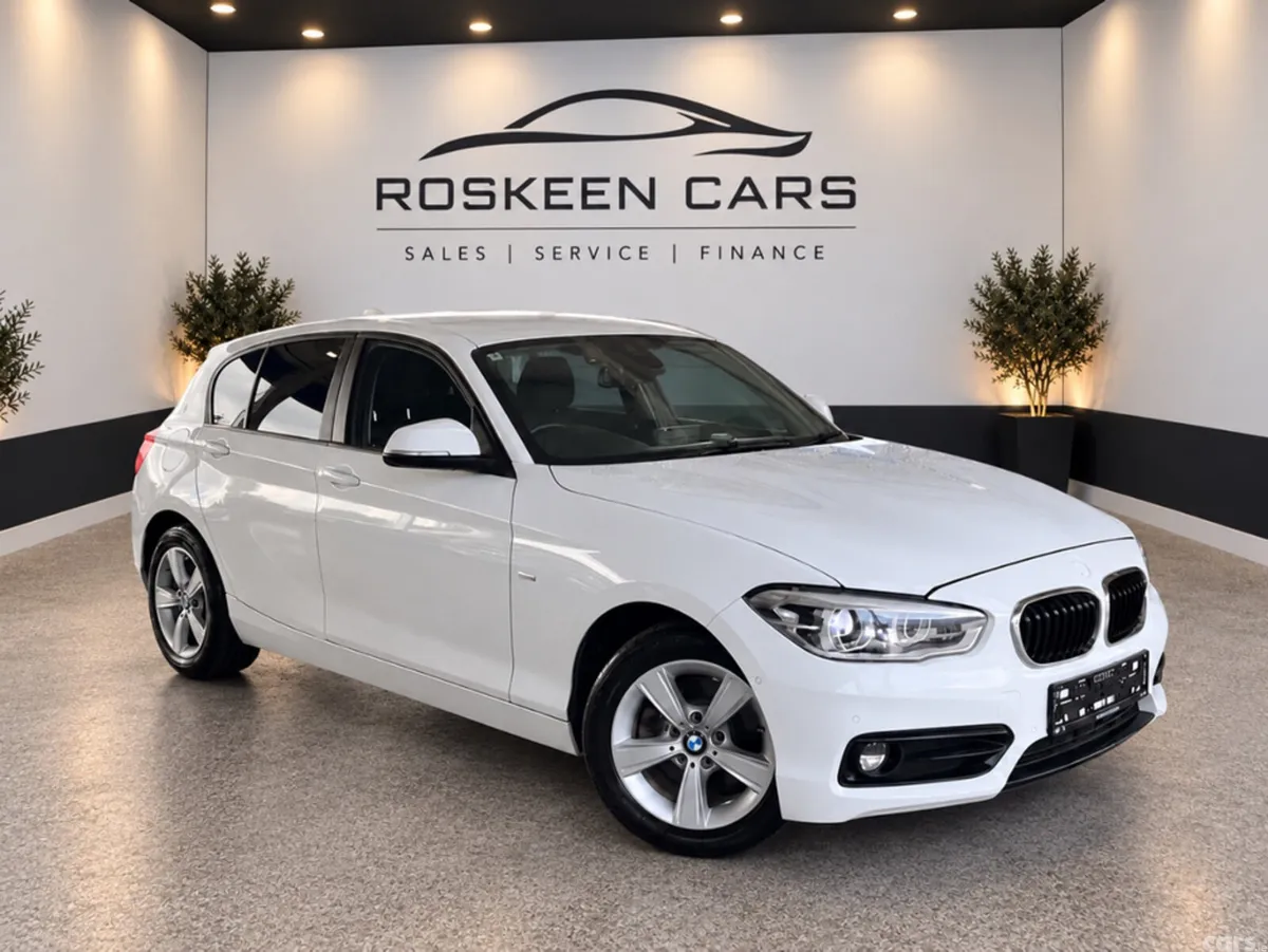 BMW 1-Series Hatchback, Diesel, 2017, White