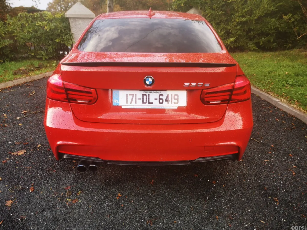 BMW 3-Series Saloon, Petrol Hybrid, 2017, Red