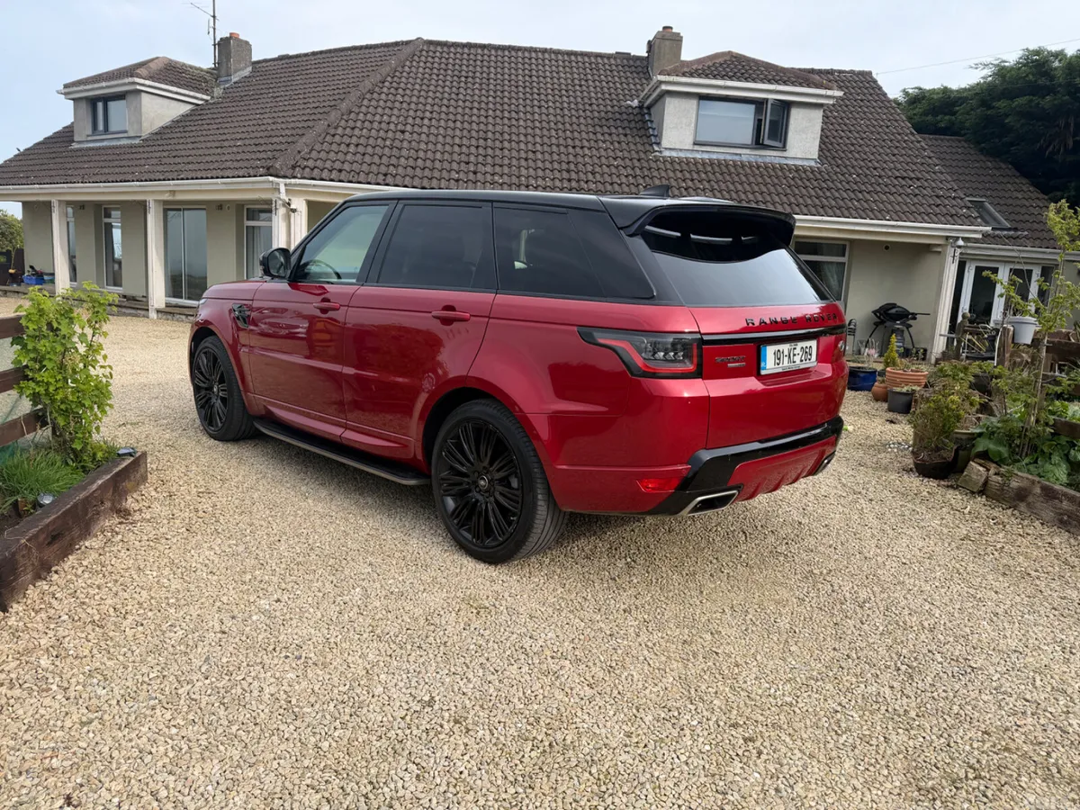 Land Rover Range Rover Sport SUV, Diesel, 2019, Red