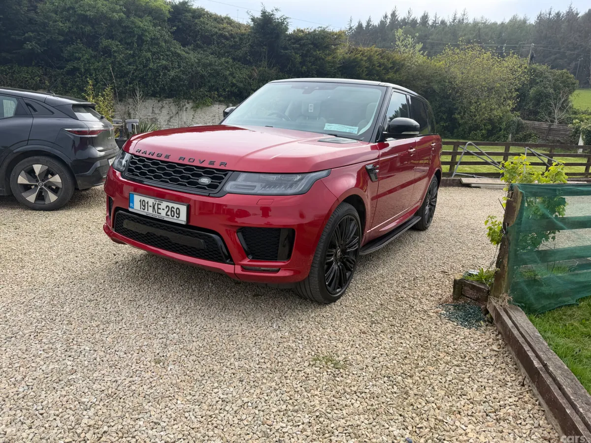 Land Rover Range Rover Sport SUV, Diesel, 2019, Red