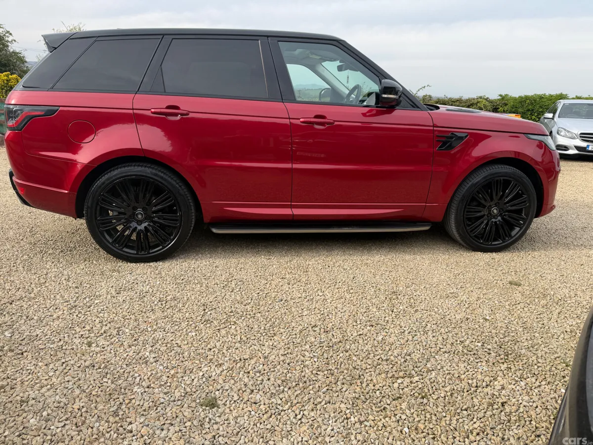 Land Rover Range Rover Sport SUV, Diesel, 2019, Red