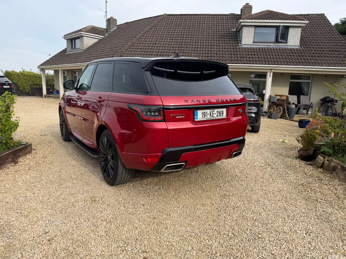 Land Rover Range Rover Sport SUV, Diesel, 2019, Red