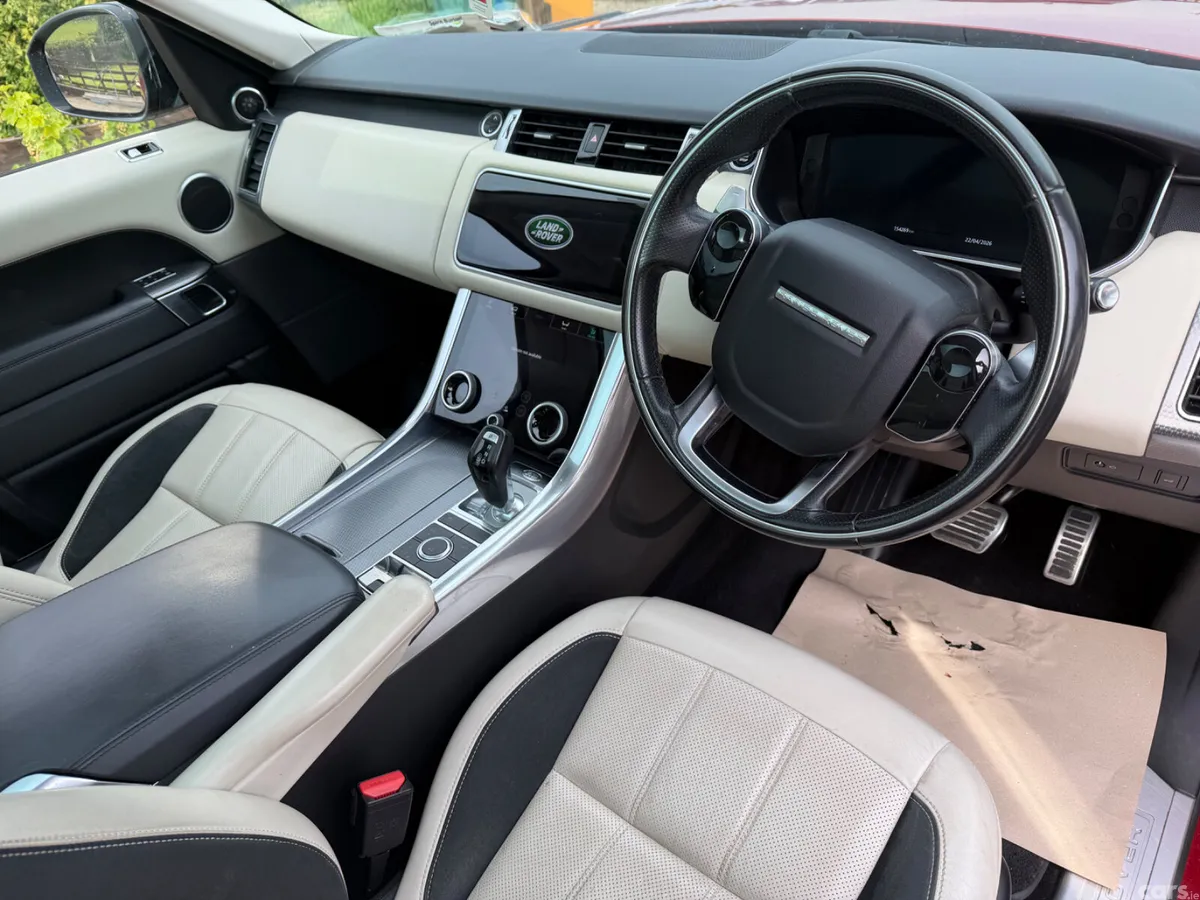 Land Rover Range Rover Sport SUV, Diesel, 2019, Red