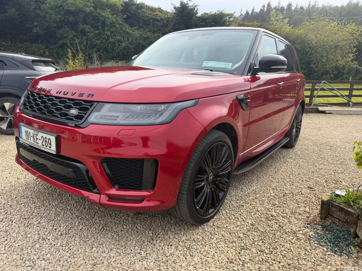 Land Rover Range Rover Sport SUV, Diesel, 2019, Red