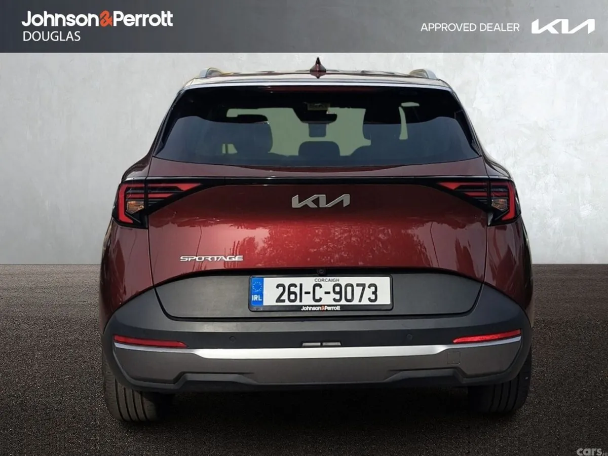 Kia Sportage SUV, Diesel Hybrid, 2026, Red