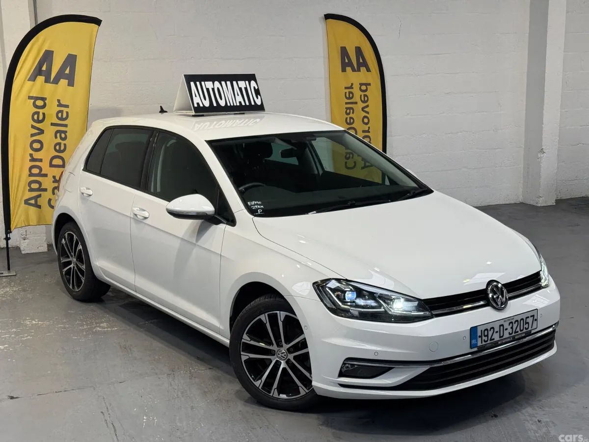 Volkswagen Golf Hatchback, Petrol, 2019, White
