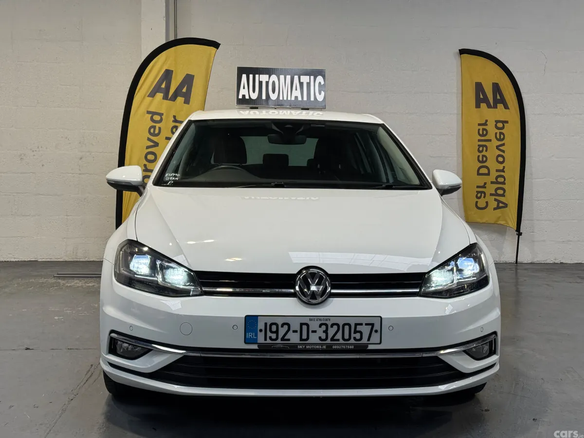 Volkswagen Golf Hatchback, Petrol, 2019, White