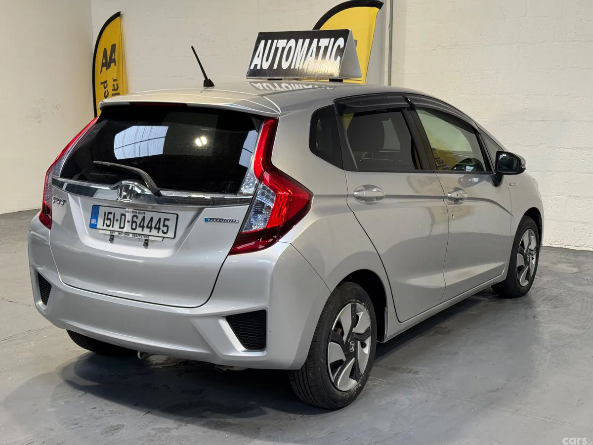 Honda Fit Hatchback, Petrol Hybrid, 2015, Silver