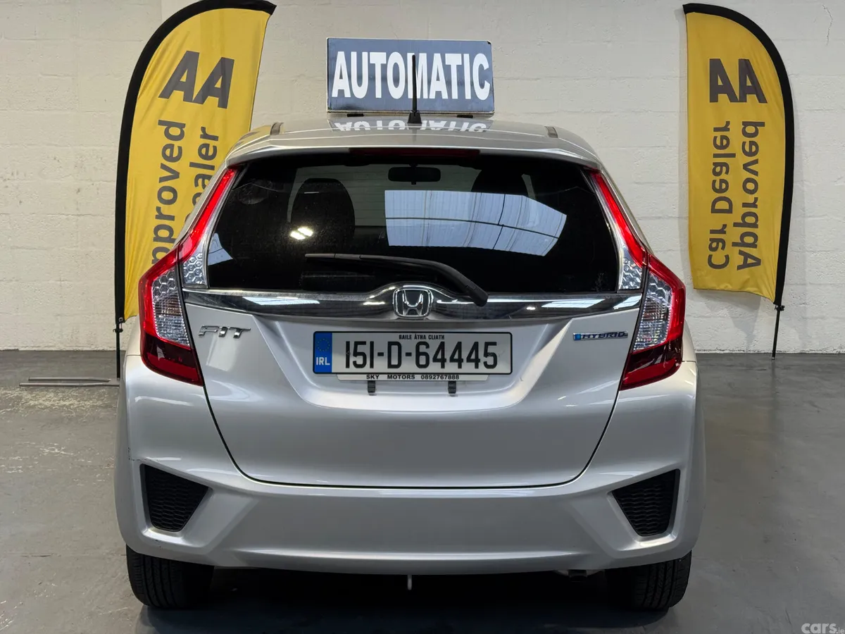 Honda Fit Hatchback, Petrol Hybrid, 2015, Silver