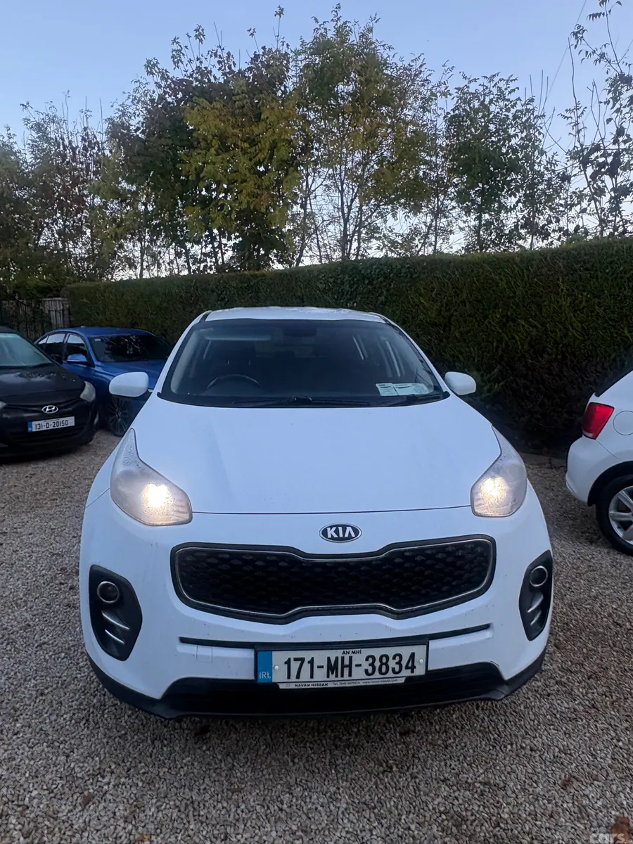 Kia Sportage SUV, Diesel, 2017, White