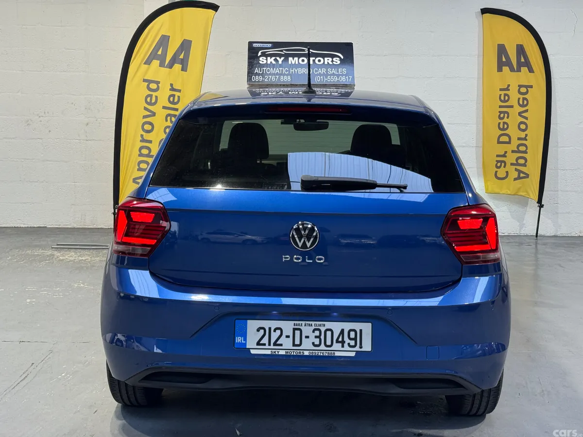 Volkswagen Polo Hatchback, Petrol, 2021, Blue