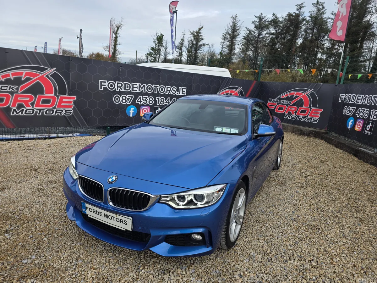 BMW 4-Series Convertible, Petrol, 2016, Blue