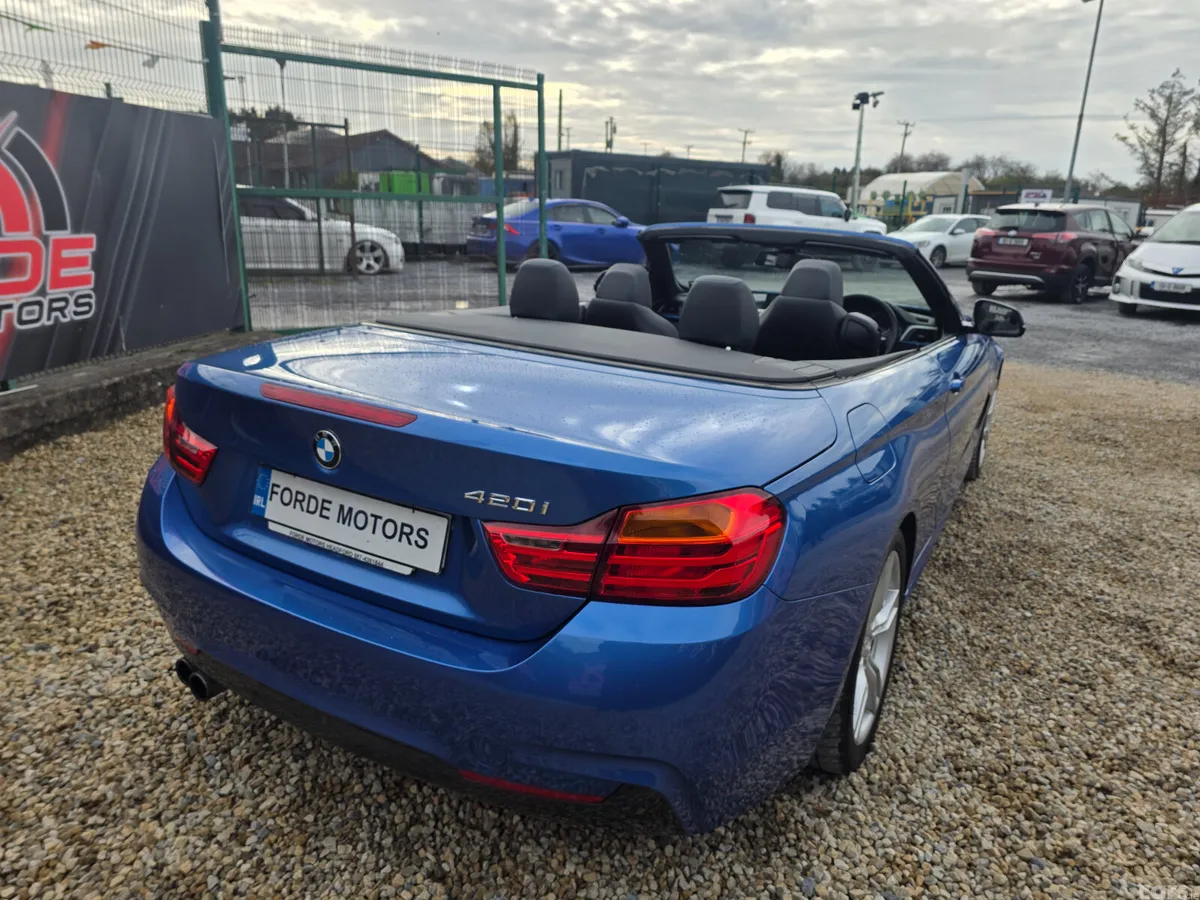 BMW 4-Series Convertible, Petrol, 2016, Blue