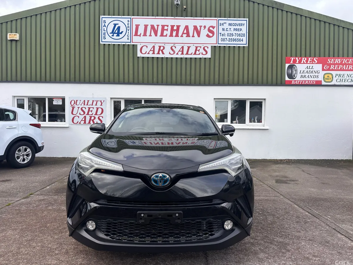 Toyota C-HR Hatchback, Petrol Hybrid, 2017, Black