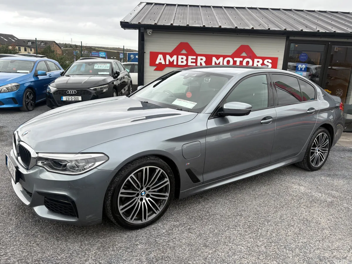 BMW 5-Series Saloon, Petrol Plug-in Hybrid, 2021, Grey