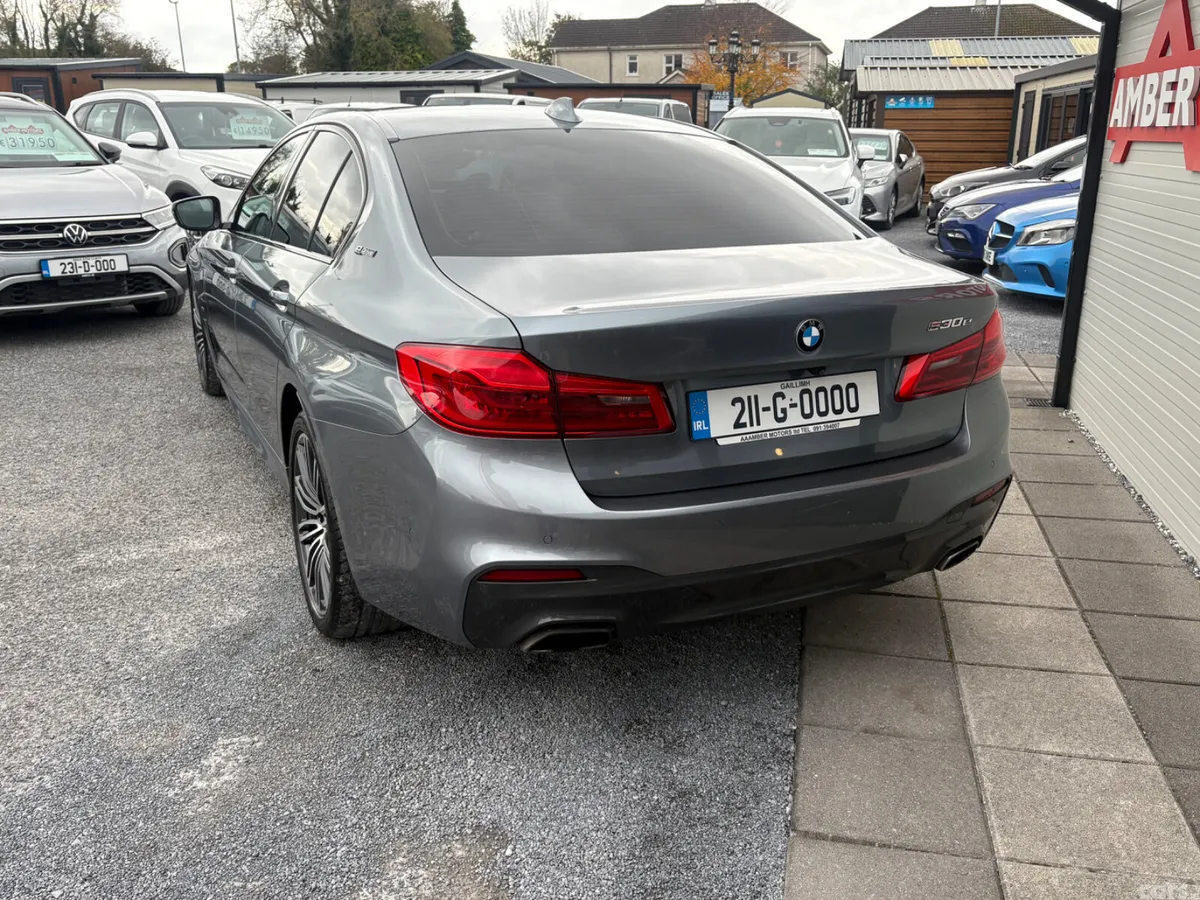 BMW 5-Series Saloon, Petrol Plug-in Hybrid, 2021, Grey