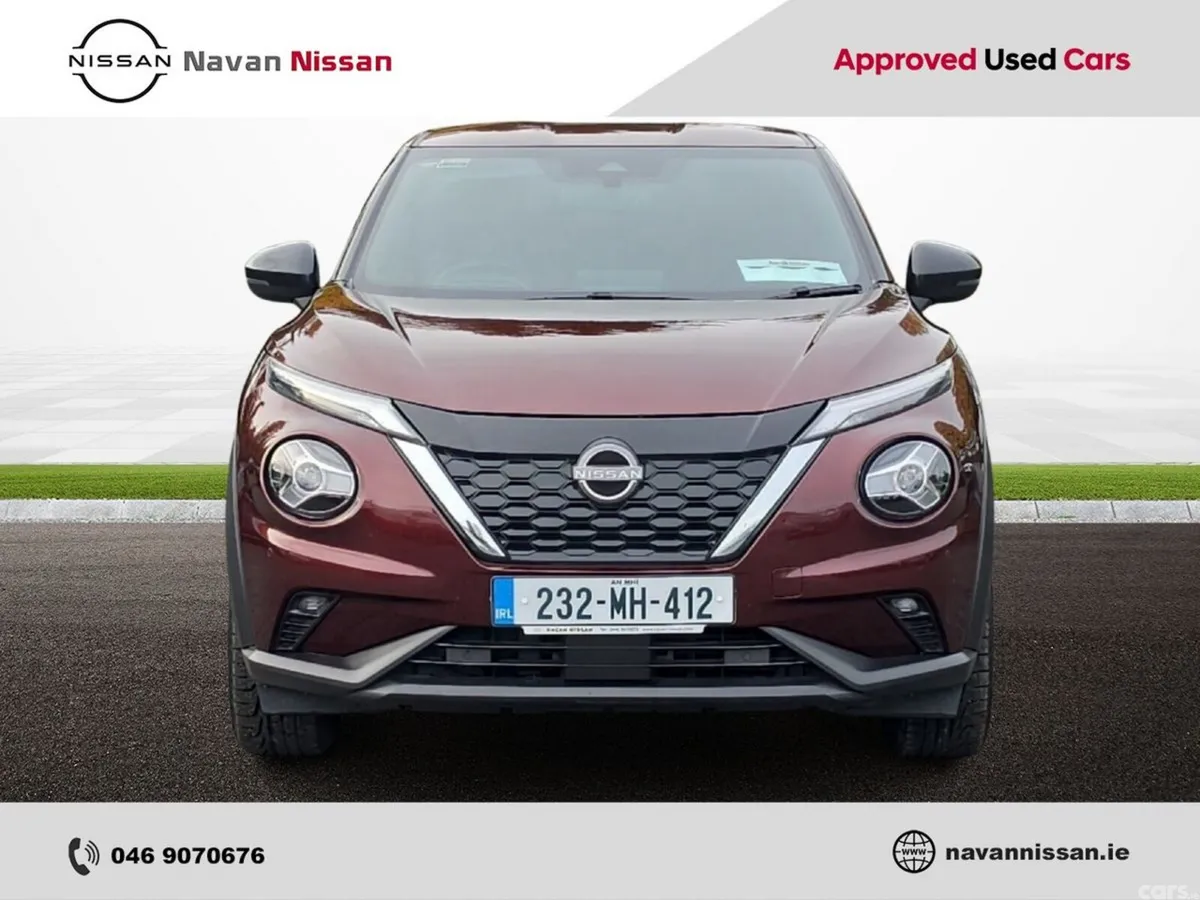 Nissan Juke SUV, Petrol Hybrid, 2023, Red