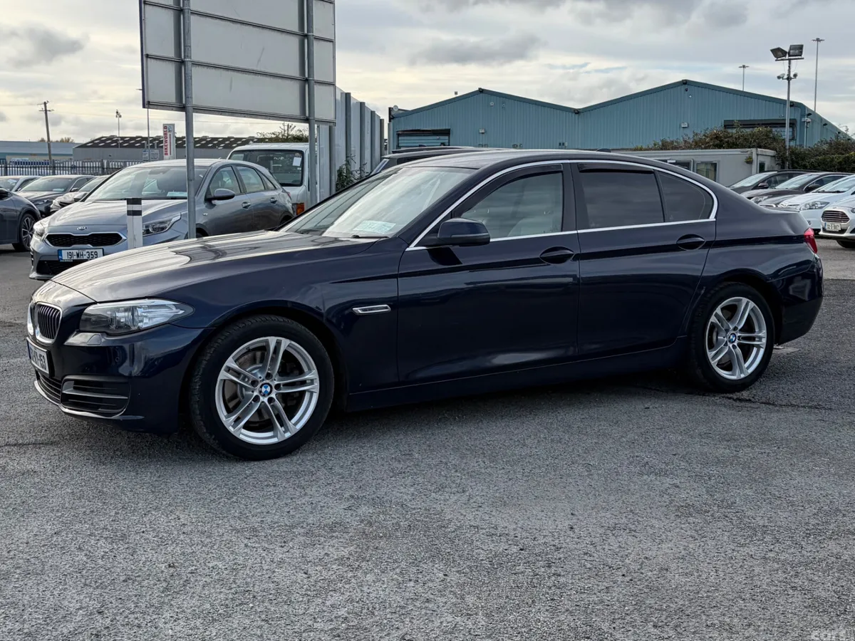 BMW 5-Series Saloon, Diesel, 2015, Blue