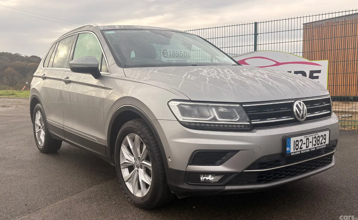 Volkswagen Tiguan SUV, Diesel, 2018, Grey