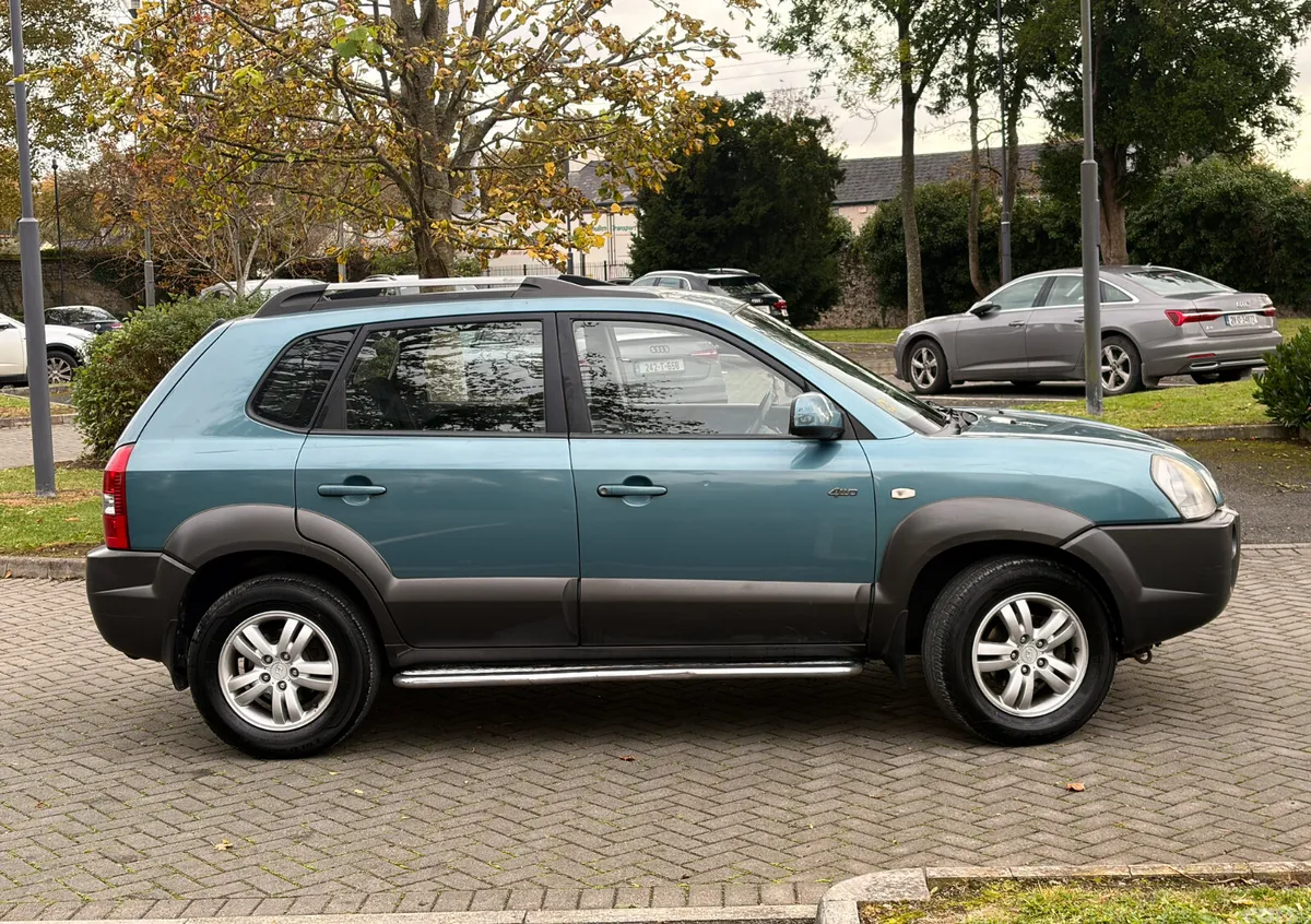 Hyundai Tucson SUV, Diesel, 2007, Green