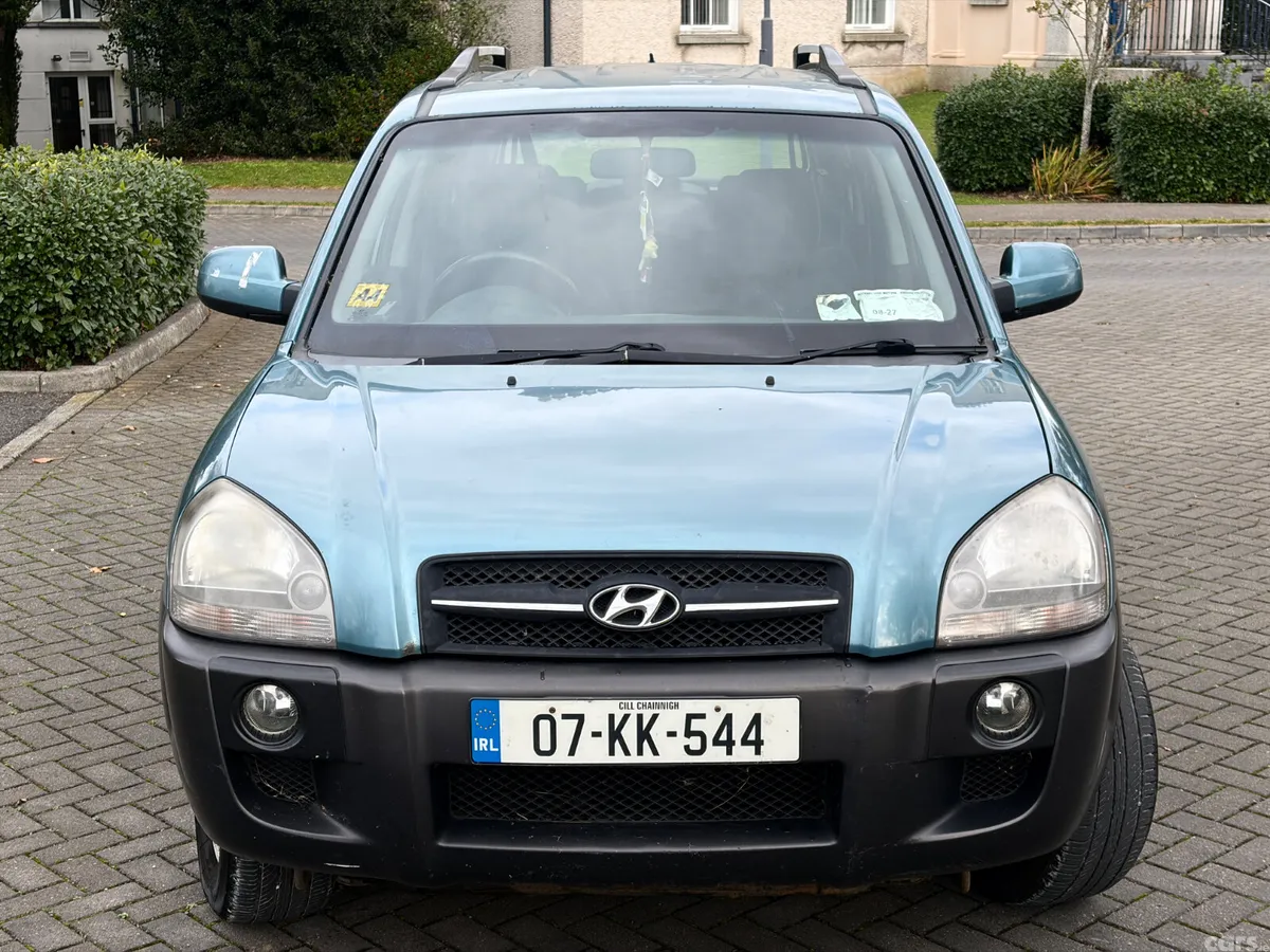 Hyundai Tucson SUV, Diesel, 2007, Green