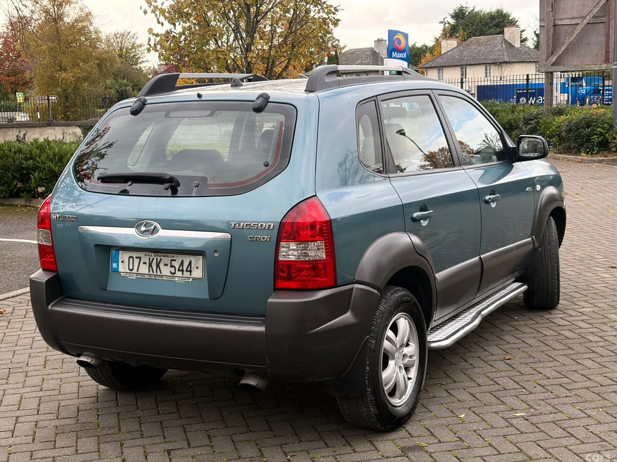 Hyundai Tucson SUV, Diesel, 2007, Green