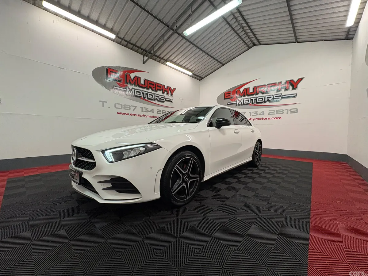 Mercedes-Benz A-Class Saloon, Petrol Hybrid, 2022, White