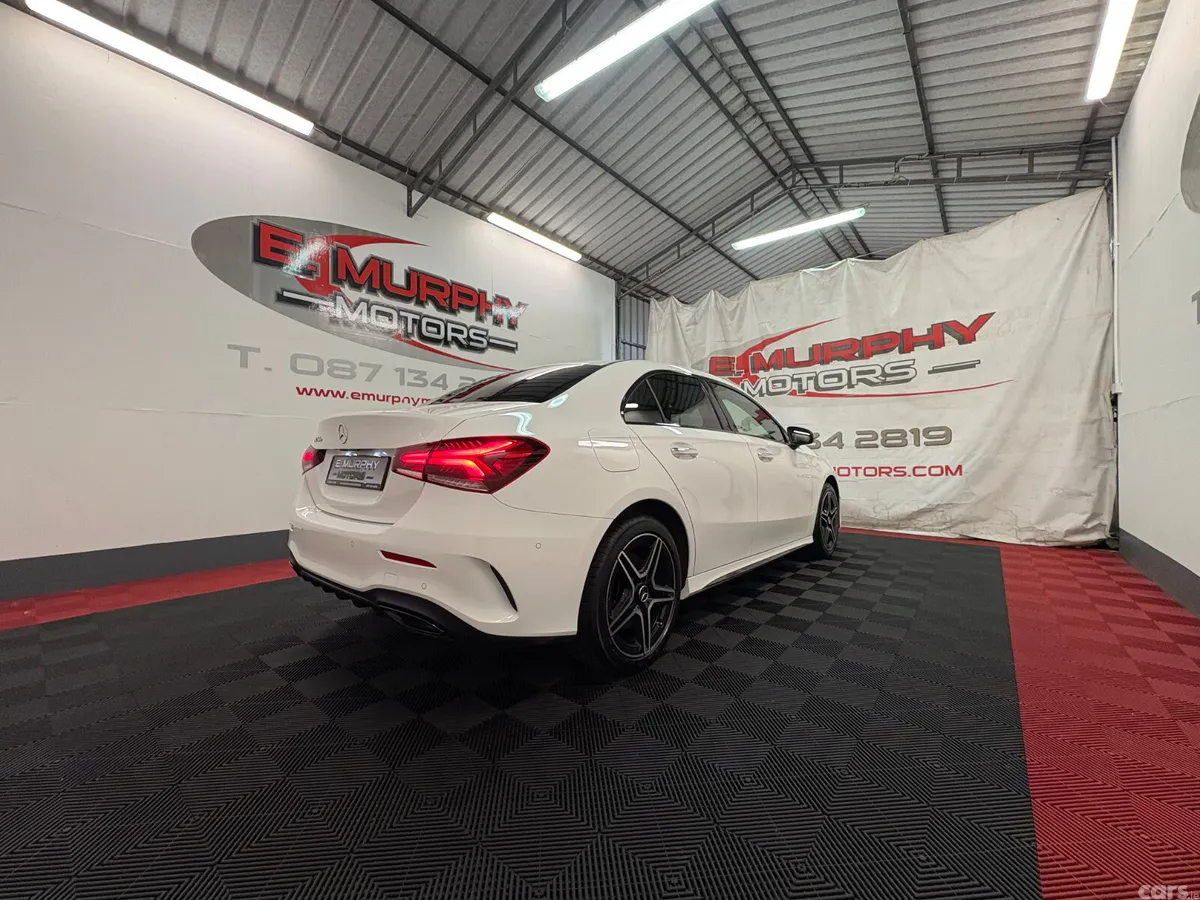 Mercedes-Benz A-Class Saloon, Petrol Hybrid, 2022, White