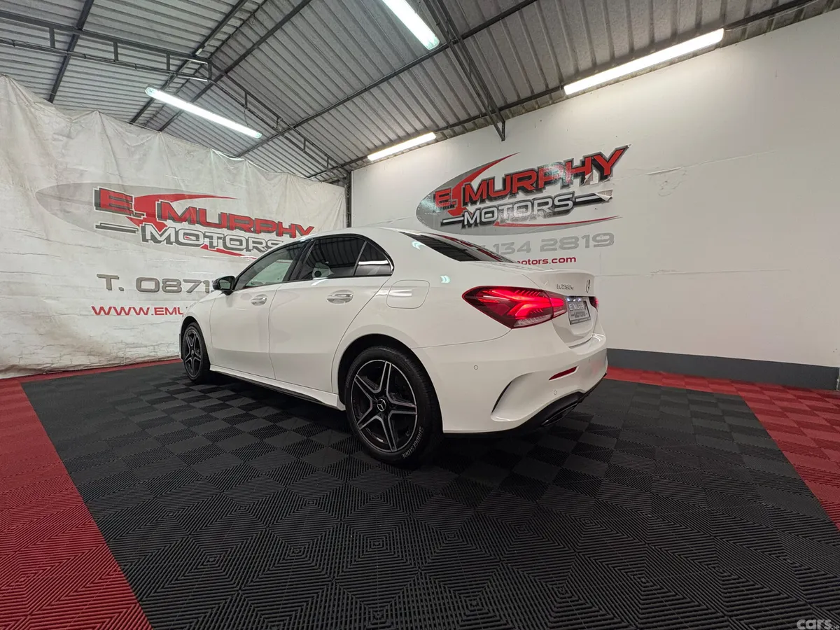 Mercedes-Benz A-Class Saloon, Petrol Hybrid, 2022, White