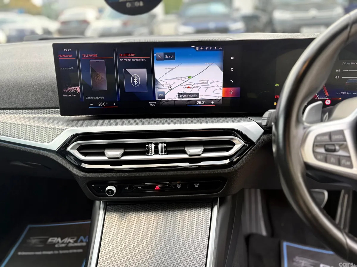 BMW 3-Series Saloon, Petrol Hybrid, 2023, Black