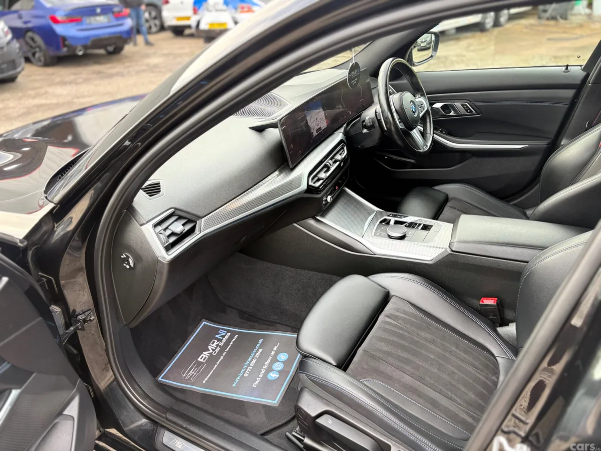 BMW 3-Series Saloon, Petrol Hybrid, 2023, Black