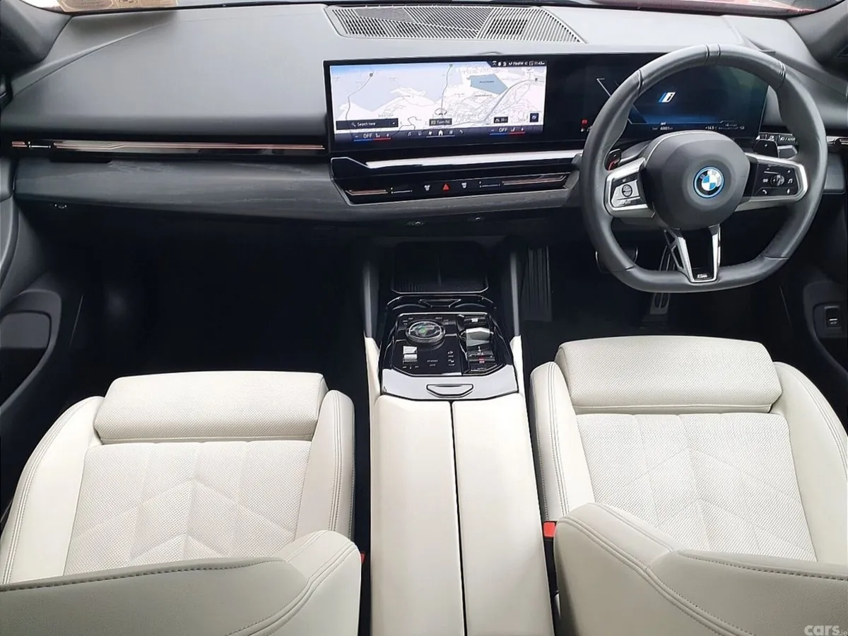 BMW 5-Series Saloon, Petrol Plug-in Hybrid, 2024, Red