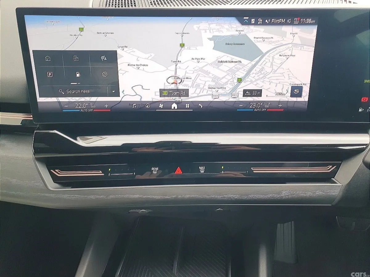 BMW 5-Series Saloon, Petrol Plug-in Hybrid, 2024, Red