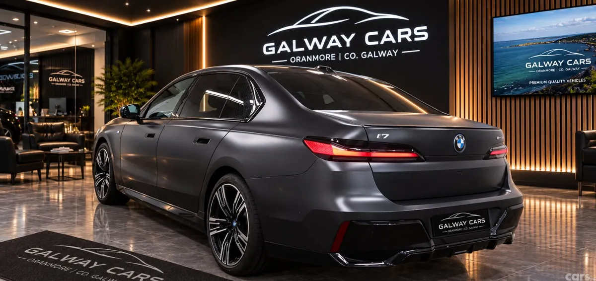 BMW i7 Saloon, Electric, 2024, Grey