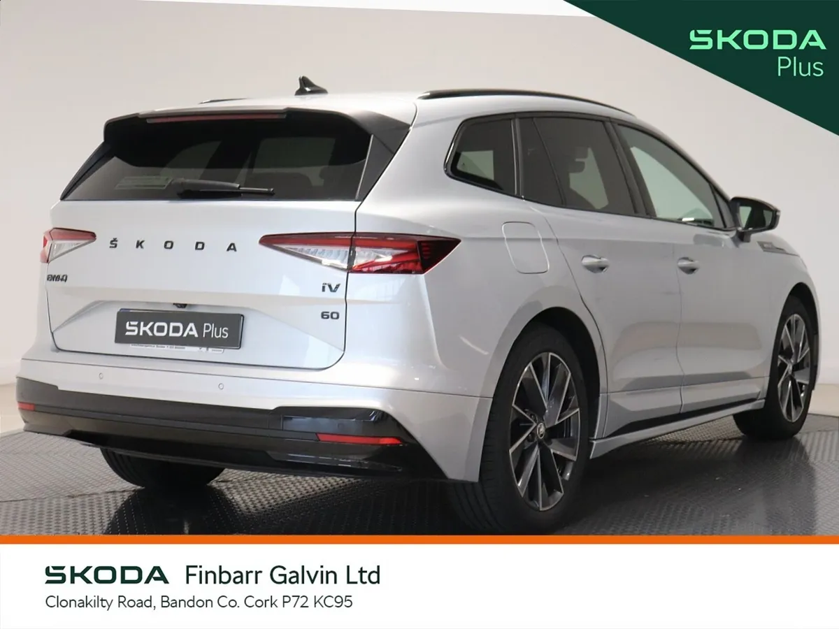 Skoda Enyaq Hatchback, Electric, 2023, Grey