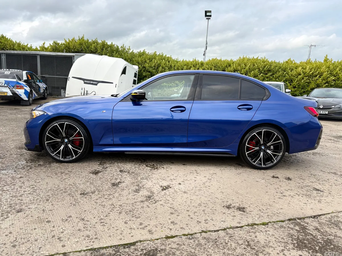 BMW 3-Series Saloon, Diesel Hybrid, 2023, Blue