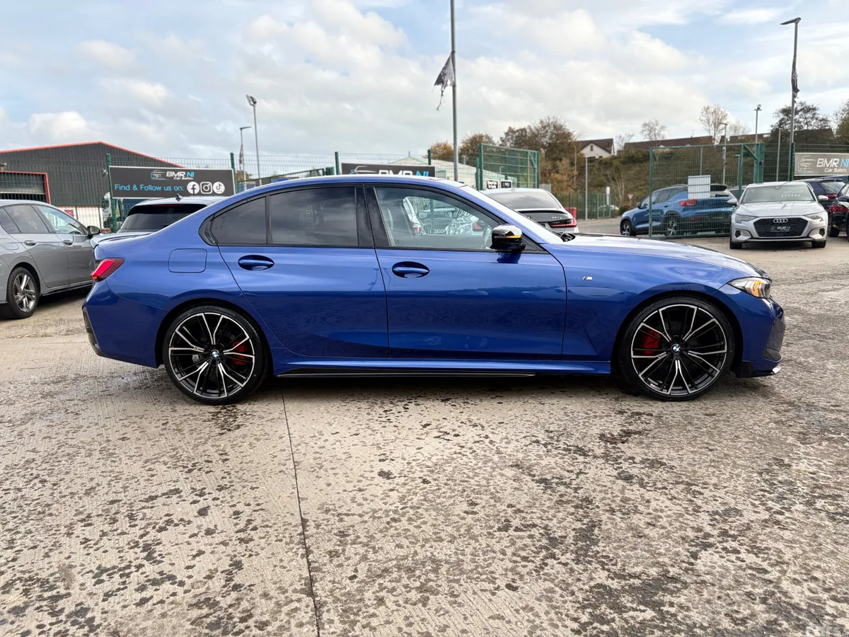 BMW 3-Series Saloon, Diesel Hybrid, 2023, Blue