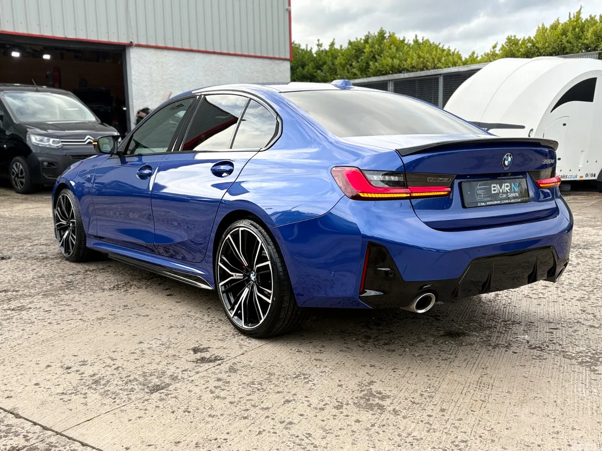 BMW 3-Series Saloon, Diesel Hybrid, 2023, Blue